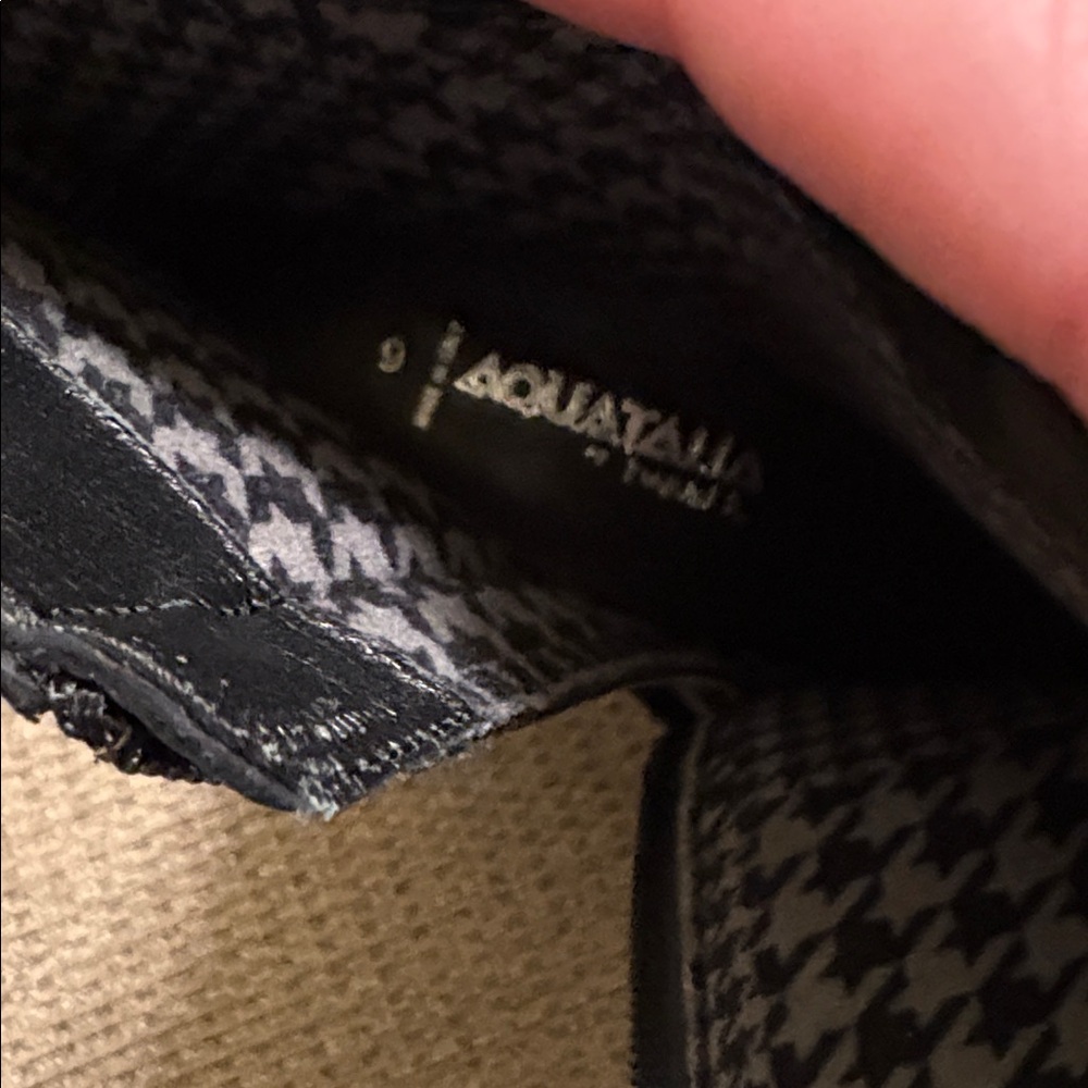 Aquatalia black ankle boots - Picture 7 of 8